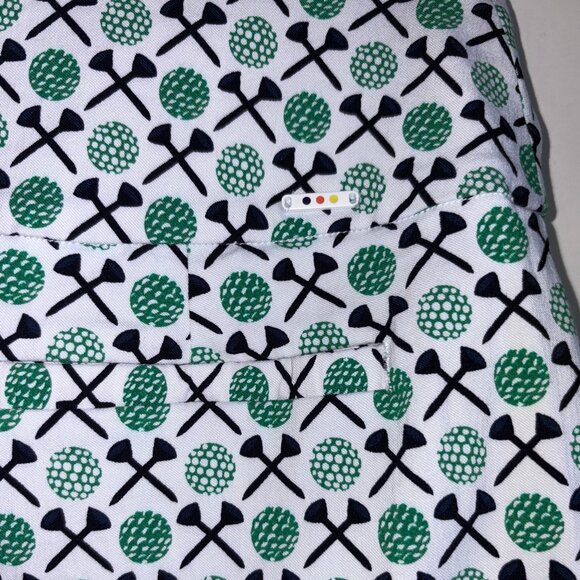 SWING CONTROL Golf Skort Skirt Size 6 Tennis Pickleball Golfball Print ~EUC - Picture 7 of 13